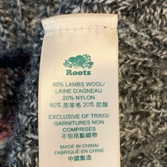 Roots sweater 100%wool - Picture 6 of 6